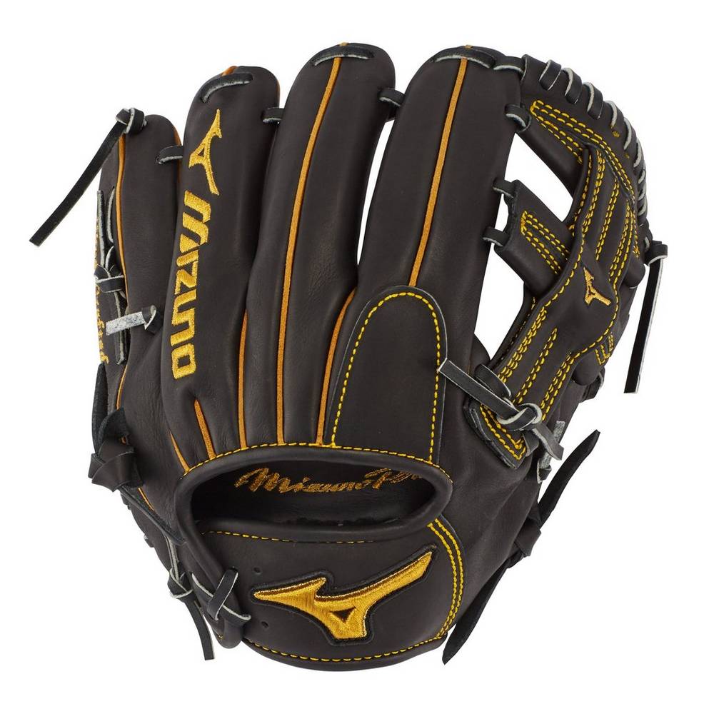 Guantes De Beisbol Mizuno Pro Infield 11.5" - Regular Pocket Hombre Negras Comprar YNFX-86973